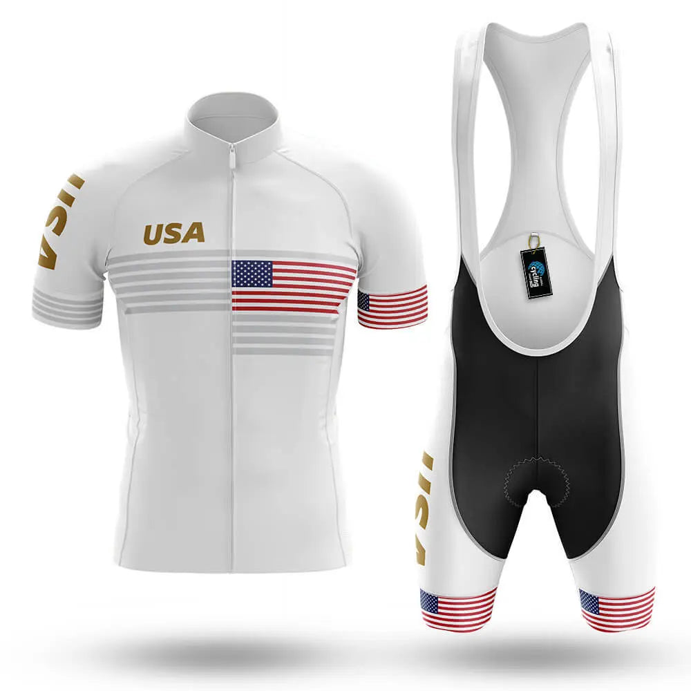 USA S10 White - Men's Cycling Kit