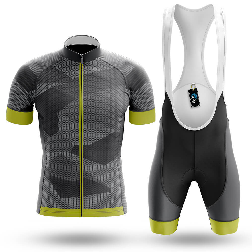 Grey Pattern - Men's Cycling Kit