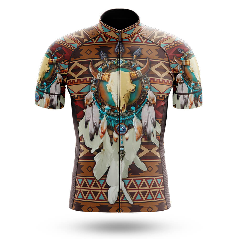 Native Bison Skull - Men's Cycling Kit