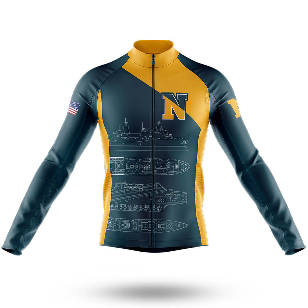 U.S. Navy Schematic - Men's Cycling Kit