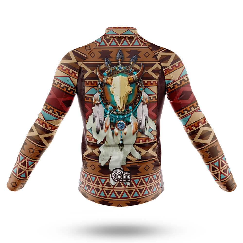 Native Bison Skull - Men's Cycling Kit