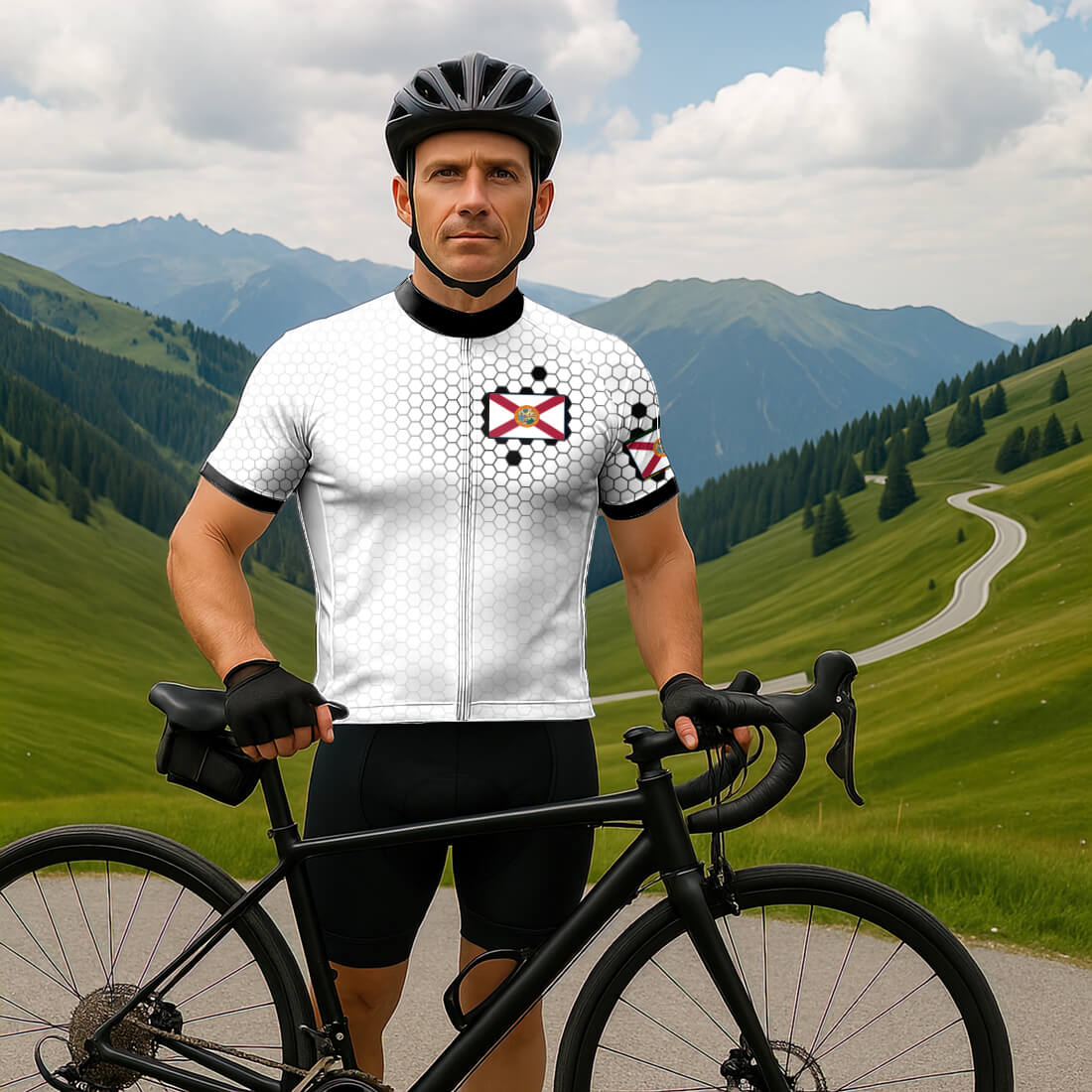 Florida Cycling Jersey for Men