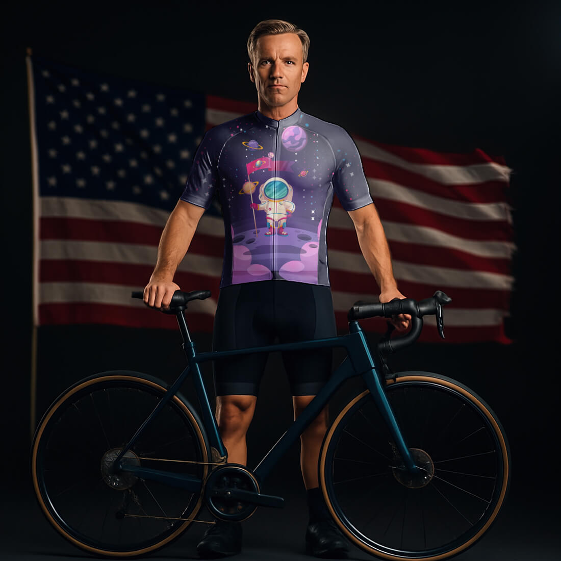 Nasa Cycling Jersey for Men