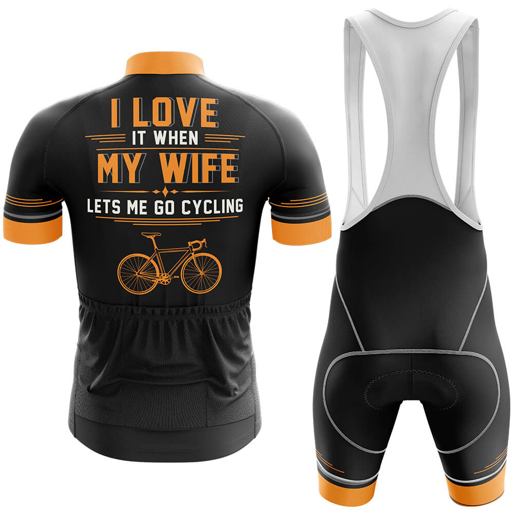 I Love My Wife V4 - Men's Cycling Kit