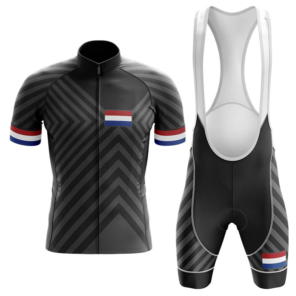 Netherlands V13 - Black - Men's Cycling Kit