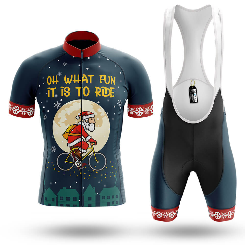 Oh What Fun It Is To Ride- Men's Cycling Kit